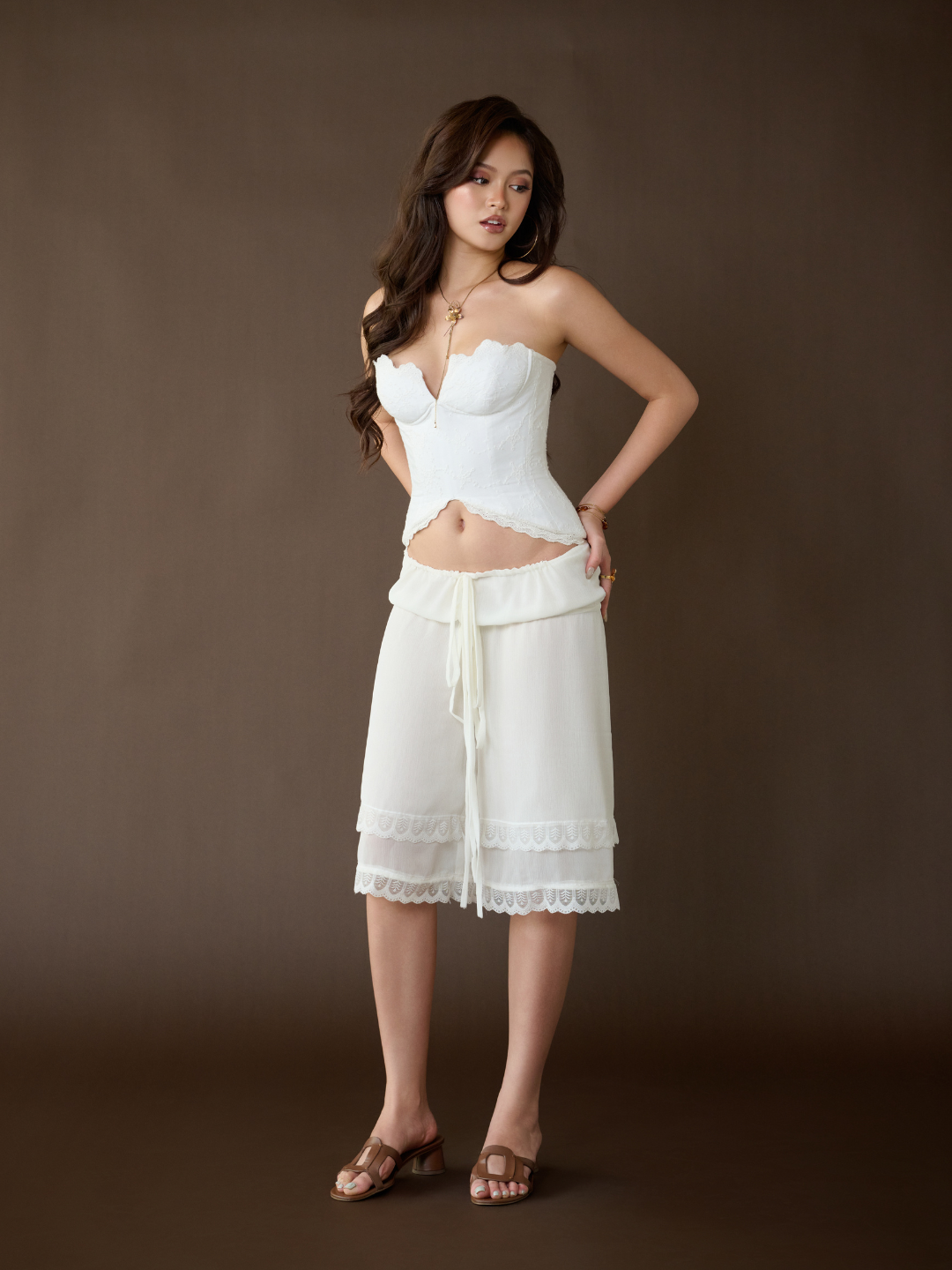 SCABIOSA CORSET & FREESIA PANTS
