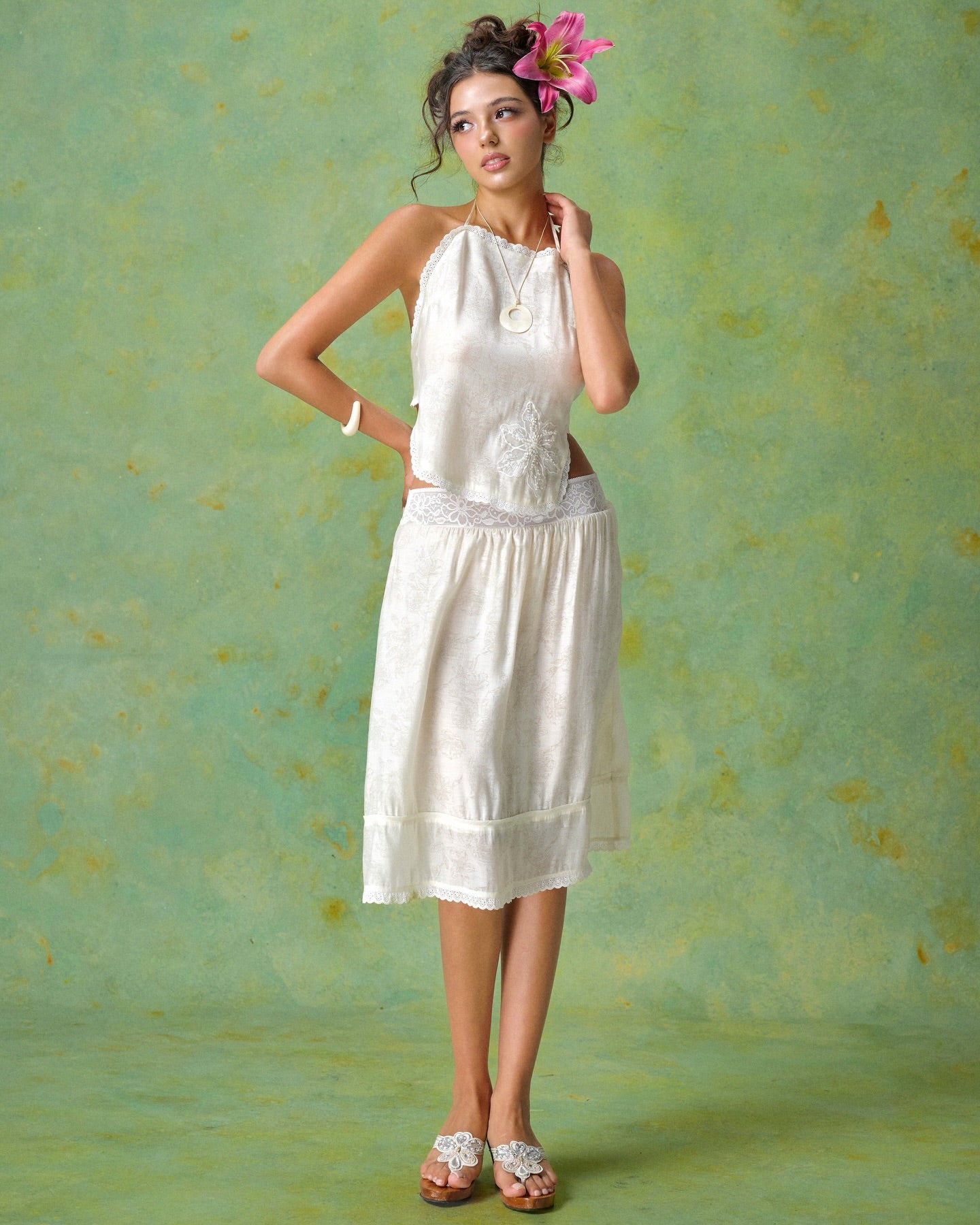 Myrtle Top & Midi Skirt